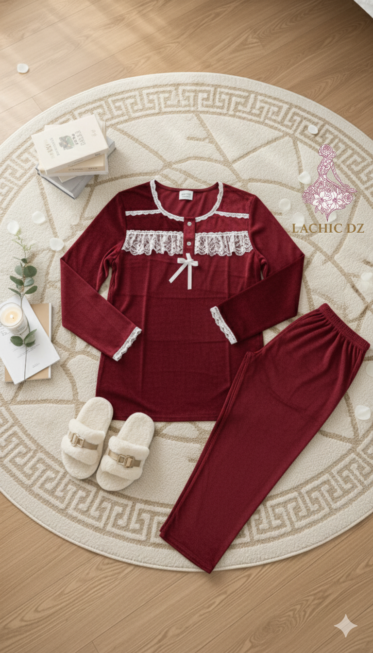 👑✨    بيجامة الأناقة ✨👑